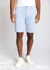 BS Elio Regular Fit Shorts  - Blue/White