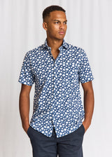 BS Arpad Modern Fit Skjorta - Dark Blue