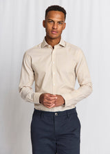 BS Maqueda Slim Fit Skjorta - Sand