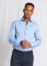 BS Hendrik Slim Fit Skjorta - Blue