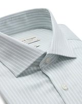 BS Ignacio Slim Fit Skjorta - Light Green/White