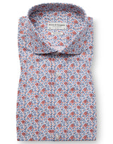 BS Moller Slim Fit Skjorta - Orange