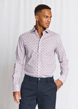 BS Moller Slim Fit Skjorta - Orange