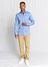 BS Urban Slim Fit Skjorta - Blue