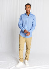 BS Urban Slim Fit Skjorta - Blue
