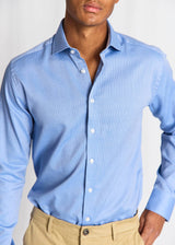 BS Urban Slim Fit Skjorta - Blue