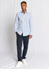 BS Marsenic Slim Fit Skjorta - Blue