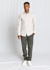 BS Cupara Slim Fit Skjorta - Beige