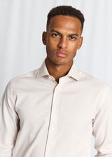 BS Cupara Slim Fit Skjorta - Beige