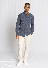 BS Karalek Slim Fit Skjorta - Navy