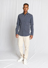 BS Karalek Slim Fit Skjorta - Navy