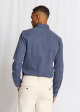 BS Karalek Slim Fit Skjorta - Navy