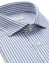 BS Hald Slim Fit Skjorta - Blue/White