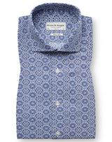 BS Abutovic Slim Fit Skjorta - Blue