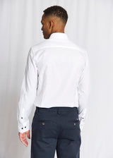 BS Skube Slim Fit Skjorta - White
