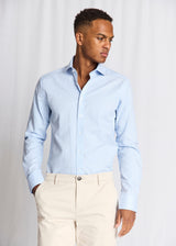 BS Djukic Slim Fit Skjorta - Light Blue