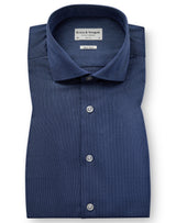 BS Morros Slim Fit Skjorta - Dark Blue