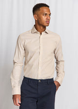 BS Canellas Modern Fit Skjorta - Sand
