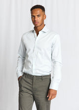BS Fredric Modern Fit Skjorta - Light Green/White