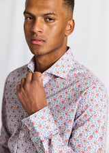 BS Jallouz Modern Fit Skjorta - Orange