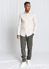BS Lesjak Modern Fit Skjorta - Beige
