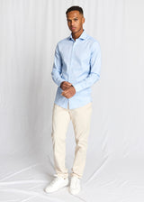 BS Pekeler Modern Fit Skjorta - Light Blue