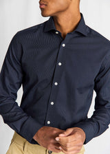 BS Toft Modern Fit Skjorta - Navy