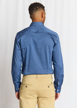 BS Viran Modern Fit Skjorta - Dark Blue