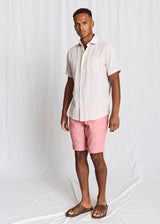 BS Bardet Casual Modern Fit Skjorta - Beige