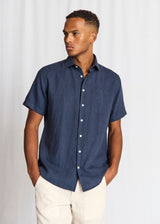 BS Bardet Casual Modern Fit Skjorta - Navy
