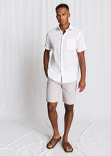BS Bardet Casual Modern Fit Skjorta - White