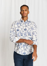 BS Mengel Casual Modern Fit Skjorta - White