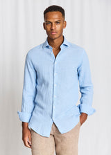 BS Tahaka Casual Modern Fit Skjorta - Light Blue