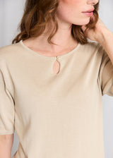 BS Francesca  Regular Fit T-Shirt - Oyster Gray