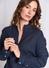 BS Noemi Regular Fit Skjorta - Navy