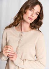 BS Dona Regular Fit Stickat  - Light Brown