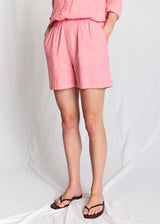 BS Oriana Regular Fit Shorts  - Pink