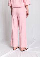 BS Rosetta Regular Fit Byxor  - Lipstick Red/White