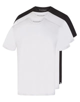BS Antiqua Regular Fit T-Shirt - White. White & Black