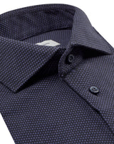 BS Ablie Casual Slim Fit Skjorta - Navy/Black