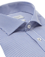 BS Abraham Slim Fit Skjorta - Blue