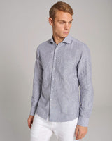 BS Fernando Casual Modern Fit Skjorta - Blue/White