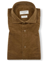 BS Assan Casual Slim Fit Skjorta - Ochre