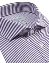 BS Azmoun Super Slim Fit Skjorta - Purple