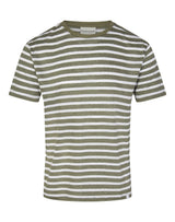 BS Cannoli Regular Fit T-Shirt - Army/White