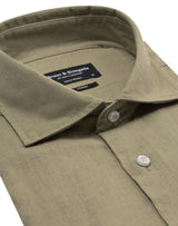 BS Daniel Casual Modern Fit Skjorta - Army