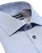 BS Akpom modern fit Skjorta - Blue