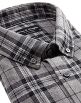 BS Bergen casual modern fit Skjorta - Grey