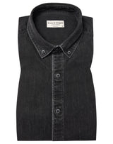 BS Elverum casual slim fit Skjorta - Black
