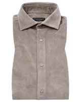 BS Horten casual modern fit Skjorta - Mud